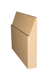 Three dimensional rendering of custom base wood molding BAPL4581 made by Public Lumber Company in Detroit.