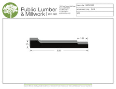3/4"x5-1/2" Base BAPL51239