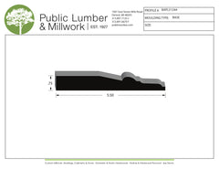 3/4"x5-1/2" Base BAPL51244