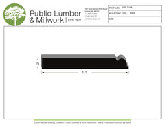 3/4"x5-3/4" Base BAPL5348