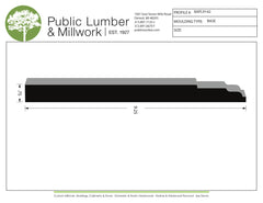 3/4"x9-1/4" Base BAPL9142