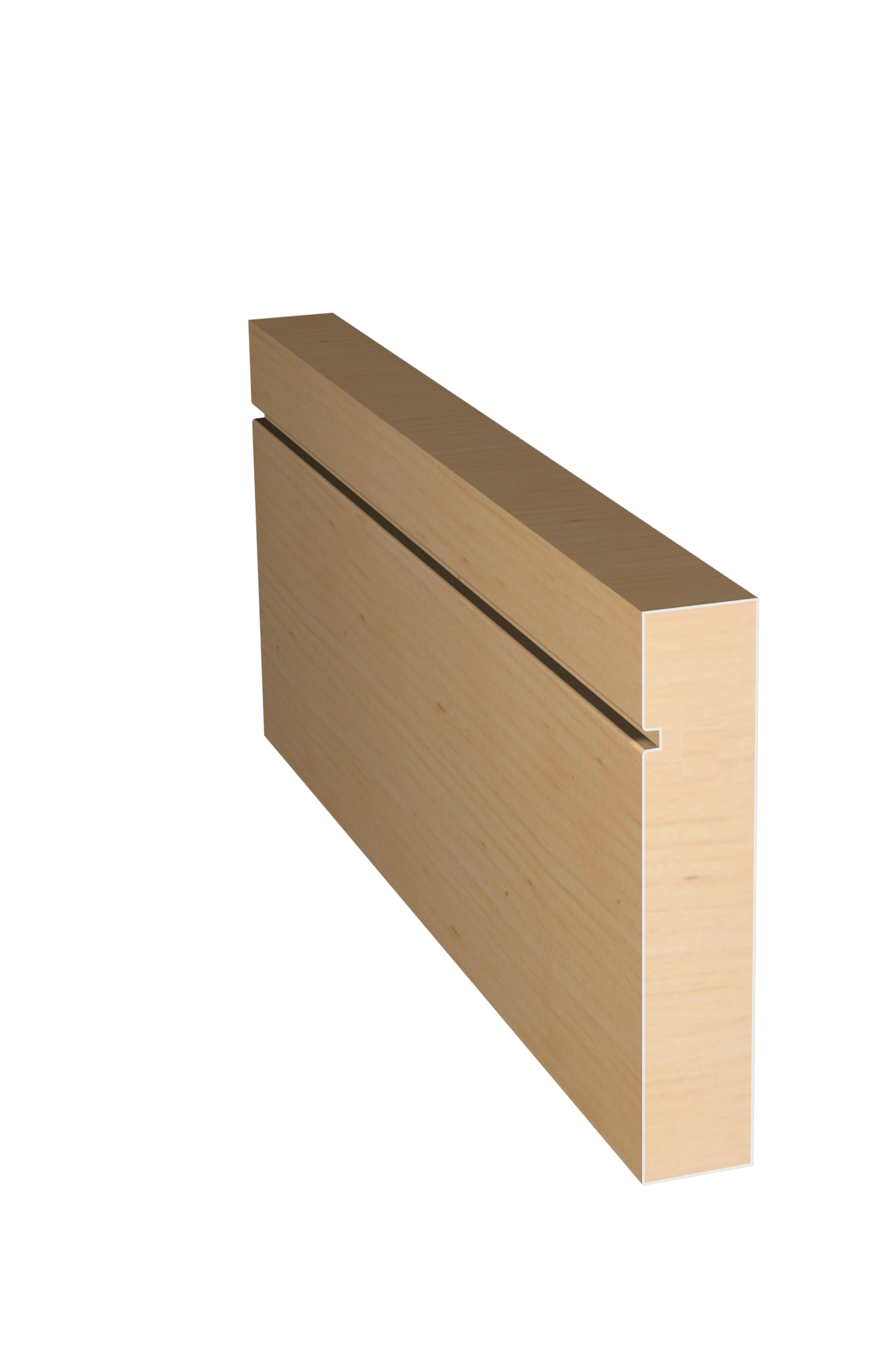 Three dimensional rendering of custom casing wood molding CAPL21221 made by Public Lumber Company in Detroit.