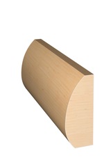 Three dimensional rendering of custom casing wood molding CAPL2125 made by Public Lumber Company in Detroit.