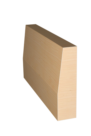 Three dimensional rendering of custom casing wood molding CAPL31424 made by Public Lumber Company in Detroit.