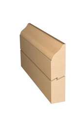 Three dimensional rendering of custom OG or ogee wood molding OGPL10 made by Public Lumber Company in Detroit.