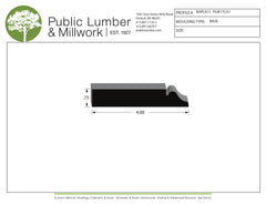 3/4"x4" Base BAPL411