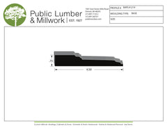 3/4"x4-1/2" Base BAPL41214