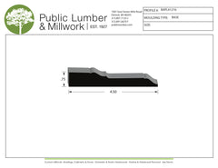 3/4"x4-1/2" Base BAPL41216