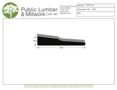 7/8"x4-1/2" Base BAPL4126