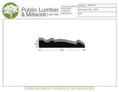 5/8"x4-1/4" Base BAPL41412