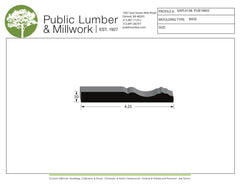 1/2"x4-1/4" Base BAPL4148