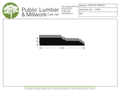 3/4"x4-1/8" Base BAPL4182