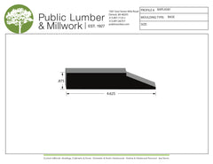7/8"x4-5/8" Base BAPL4581