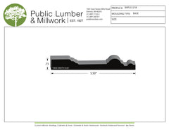 3/4"x5-1/2" Base BAPL51218