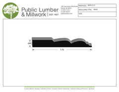 11/16"x5-1/2" Base BAPL5121