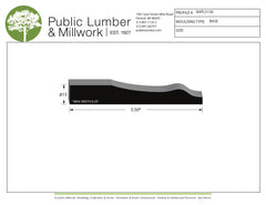 13/16"x5-1/2" Base BAPL5126