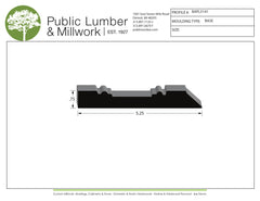 3/4"x5-1/4" Base BAPL5141