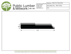 11/16"x5-1/4" Base BAPL5147