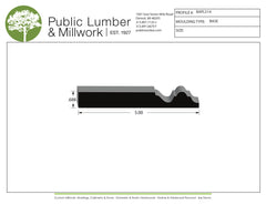 11/16"x5" Base BAPL514