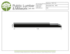 1/2"x7-1/2" Base BAPL7126