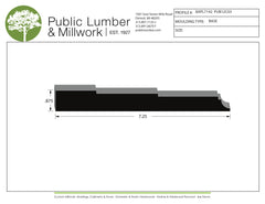 7/8"x7-1/4" Base BAPL7142