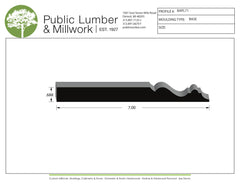 11/16"x7" Base BAPL71