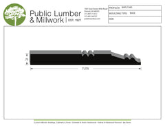 3/4"x7-3/8" Base BAPL7382