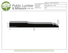 3/4"x8" Base BAPL83