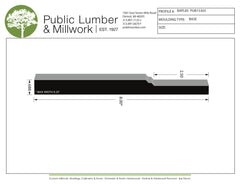 11/16"x8" Base BAPL85