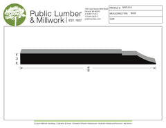 3/4"x9" Base BAPL910