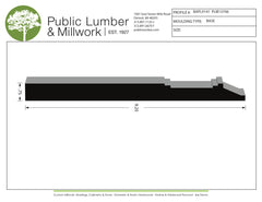 3/4"x9-1/4" Base BAPL9141