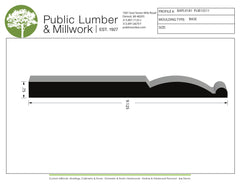 3/4"x9-1/8" Base BAPL9181
