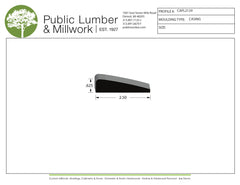 5/8"x2-1/2"  Casing CAPL2129