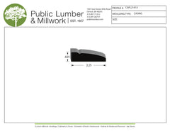 5/8"x2-1/4"  Casing CAPL21413