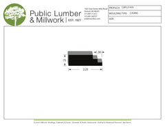 3/4"x2-1/4"  Casing CAPL21435