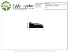 3/4"x2-1/4" Casing CAPL2144
