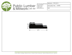 3/4"x2-3/4"  Casing CAPL23413