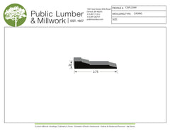 1/2"x2-3/4"  Casing CAPL2349