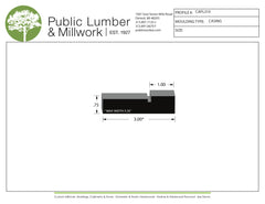 3/4"x3"  Casing CAPL310