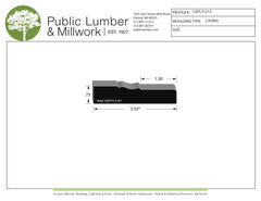 3/4"x3-1/2"  Casing CAPL31212