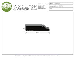3/4"x3-1/2"  Casing CAPL3123