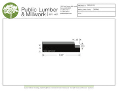 3/4"x3-1/2"  Casing CAPL3125