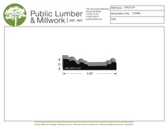 3/4"x3-1/2"  Casing CAPL3129