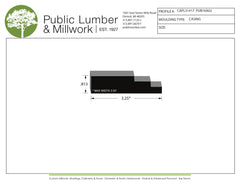 13/16"x3-1/4"  Casing CAPL31417