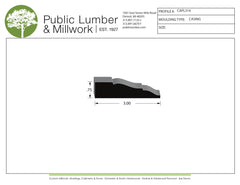 3/4"x3"  Casing CAPL314