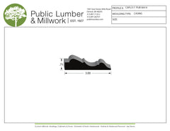 3/4"x3"  Casing CAPL317