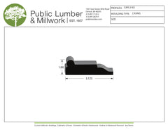 1"x3-1/8"  Casing CAPL3182
