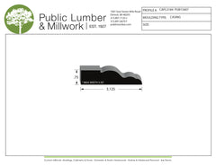 3/4"x3-1/8"  Casing CAPL3184