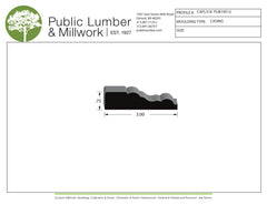 3/4"x3"  Casing CAPL318