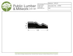 13/16"x3"  Casing CAPL323